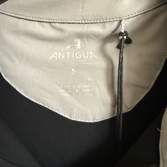 Men’s NWT Black Antigua NFL Detroit Lions Athleisure Sporty Lightweight Pullover - Picture 6 of 9